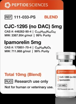 CJC-1295 Without DAC 5mg + IPA 5mg